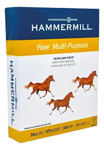 Resma de Papel Extra Oficio 75g Hammermill Original