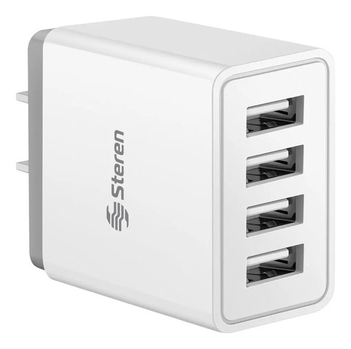 Cargador USB 4 Puertos Pared Carga Rapida Universal
