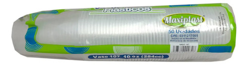 Vasos Plásticos Maxiplast 10oz Pack 1000 Unidades Fiestas