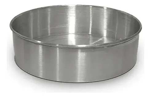 Molde Tortera Redonda Selva 30x8 Aluminio Profesional