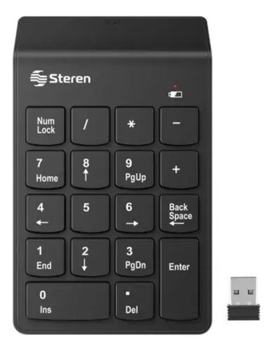 Teclado Numérico Inalámbrico Portátil Steren PC