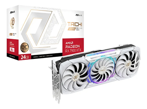 Tarjeta De Video AsRock RX7900XTX Blanca 24GB Gamer
