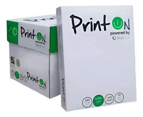 Resma de Papel Carta PrintON 75g 500 Hojas Caja 10