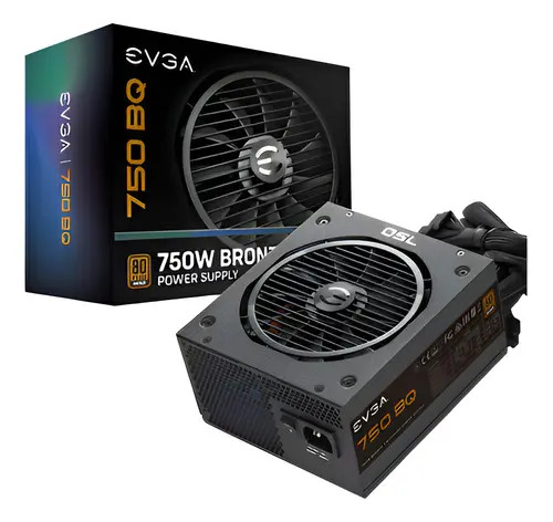 Fuente de Poder EVGA 750W Bronze 80 PLUS Potencia